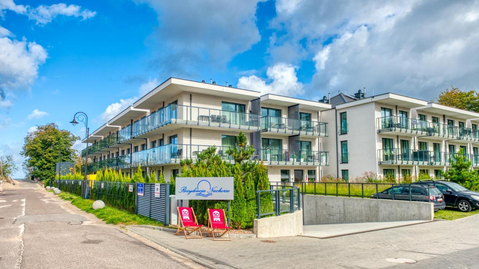 Rezydencja Niechorze 310 Z Widokiem Na Morze I Przy Plazy - 5D Apartamenty ภายนอก รูปภาพ