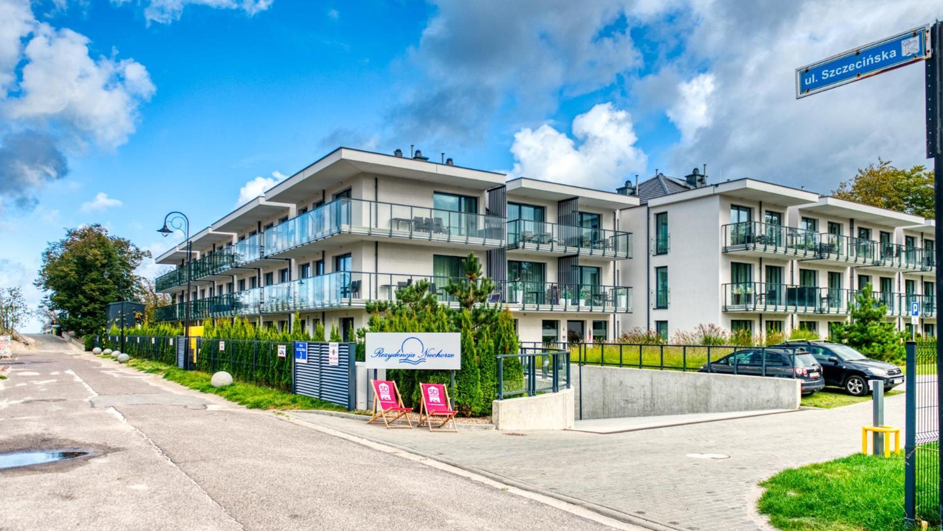 Rezydencja Niechorze 310 Z Widokiem Na Morze I Przy Plazy - 5D Apartamenty ภายนอก รูปภาพ
